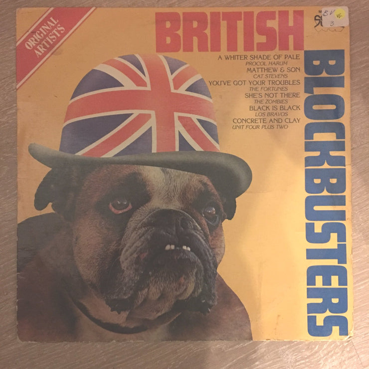 Various  - British Blockbusters (Cat Stevens,  Procol Harum ...) - Vinyl LP Record - Opened  - Very-Good Quality (VG) - C-Plan Audio