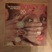 Boney M's 20 Greatest Hits - Sessionmen Pay Tribute  - Vinyl LP Record - Opened  - Good+ Quality (G+) - C-Plan Audio