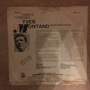 Yves Montand - Vinyl LP Record - Opened  - Good Quality (G) - C-Plan Audio