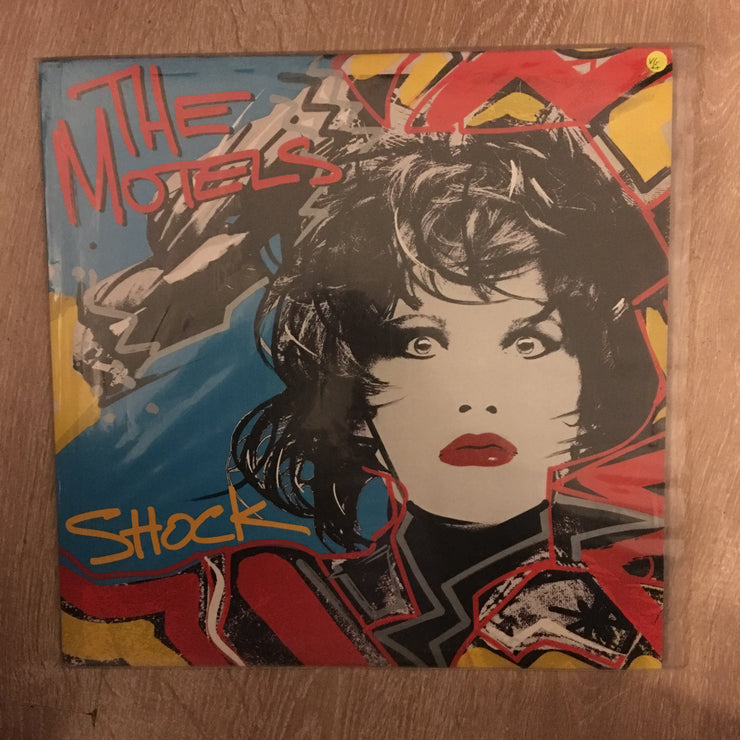 The Motels - Shock - Vinyl LP Record - Opened  - Very-Good+ Quality (VG+) - C-Plan Audio