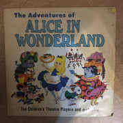 Alice In Wonderland - The Children's Theatre Players and Orchestra - Vinyl LP Record - Opened  - Very-Good+ Quality (VG+) - C-Plan Audio
