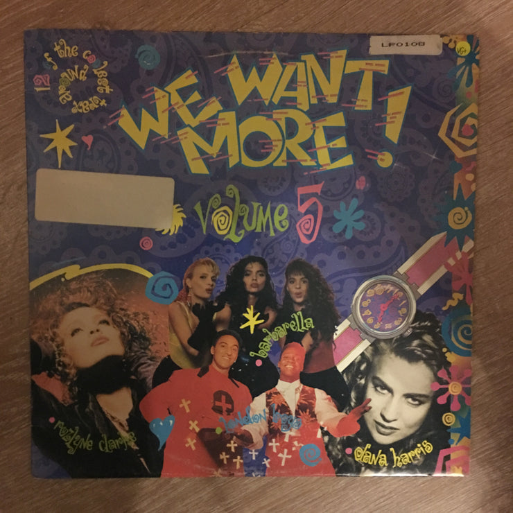 We Want More - Vol 5 ‎ - Vinyl LP Record - Opened  - Very-Good+ Quality (VG+) - C-Plan Audio