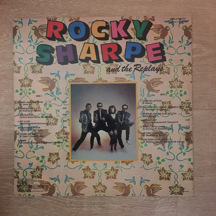 Rocky Sharpe & The Replays ‎– Let's Go - Vinyl LP Record - Opened  - Very-Good+ Quality (VG+) - C-Plan Audio