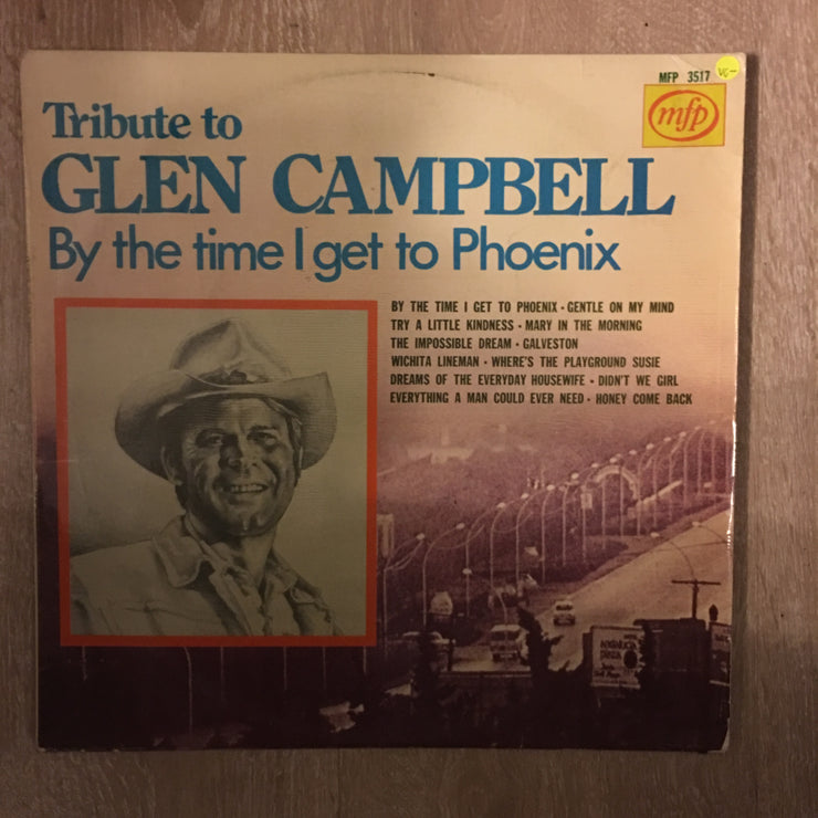 Tribute to Glen Campbell - Vinyl LP Record - Opened  - Very-Good- Quality (VG-) - C-Plan Audio