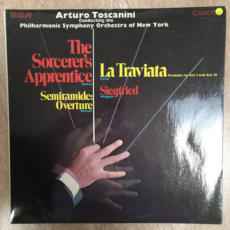 Arturo Toscanini - The New York Philharmonic Orchestra ‎– The Sorcerer's Apprentice -  Vinyl LP Record - Opened  - Very-Good+ Quality (VG+) - C-Plan Audio