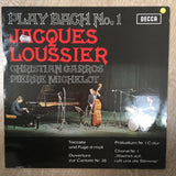 Jacques Loussier  ‎– Play Bach No.1-  Vinyl LP Record - Opened  - Very-Good+ Quality (VG+) - C-Plan Audio