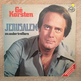 Ge Korsten Jerusalem - Vinyl LP Record - Opened  - Very-Good- Quality (VG-) - C-Plan Audio