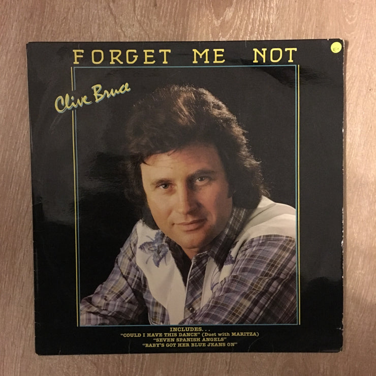 Clive Bruce - Forget Me Not - Vinyl LP Record - Opened  - Very-Good Quality (VG) - C-Plan Audio