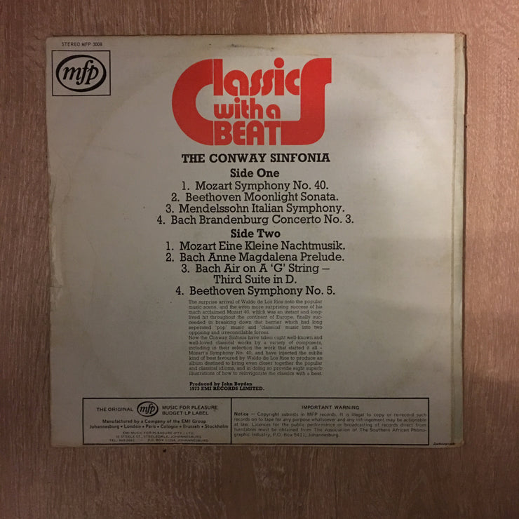 Classics With a Beat - Vinyl LP Record - Opened  - Very-Good Quality (VG) - C-Plan Audio