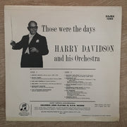 Harry Davidson And His Orchestra ‎– Those Were The Days - Vinyl LP Record - Opened  - Good+ Quality (G+) - C-Plan Audio