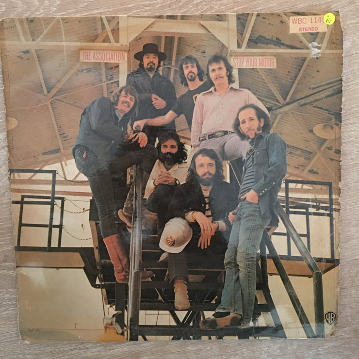 The Association ‎– Stop Your Motor - Vinyl LP Record - Opened  - Very-Good Quality (VG) - C-Plan Audio