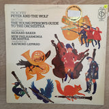 Prokofiev, Britten - Richard Baker -  New Philharmonia Orchestra Conducted By Raymond Leppard ‎– Peter And The Wolf / The Young Person's Guide To The Orchestra - Vinyl Record - Opened  - Very-Good+ Quality (VG+) - C-Plan Audio