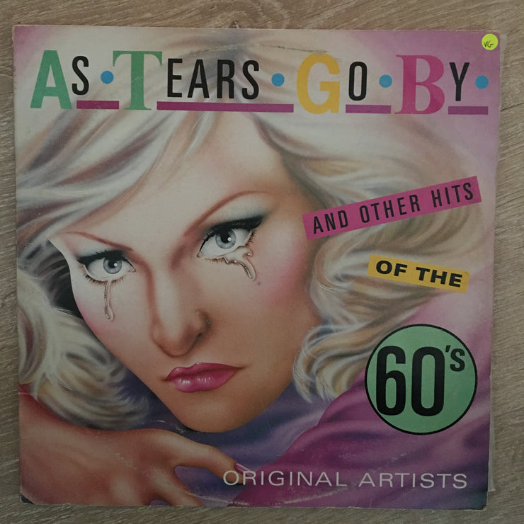 Various - Original Artists - Hits of The 60's - As Tears Go By - Vinyl LP Record - Opened  - Very-Good Quality (VG) - C-Plan Audio