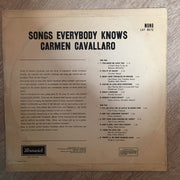 Carmen Cavallero - Songs Everyone Knows  - Vinyl LP Record - Opened  - Good Quality (G) - C-Plan Audio