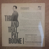 Pat Boone - This and That - Vinyl LP Record - Opened  - Very-Good- Quality (VG-) - C-Plan Audio