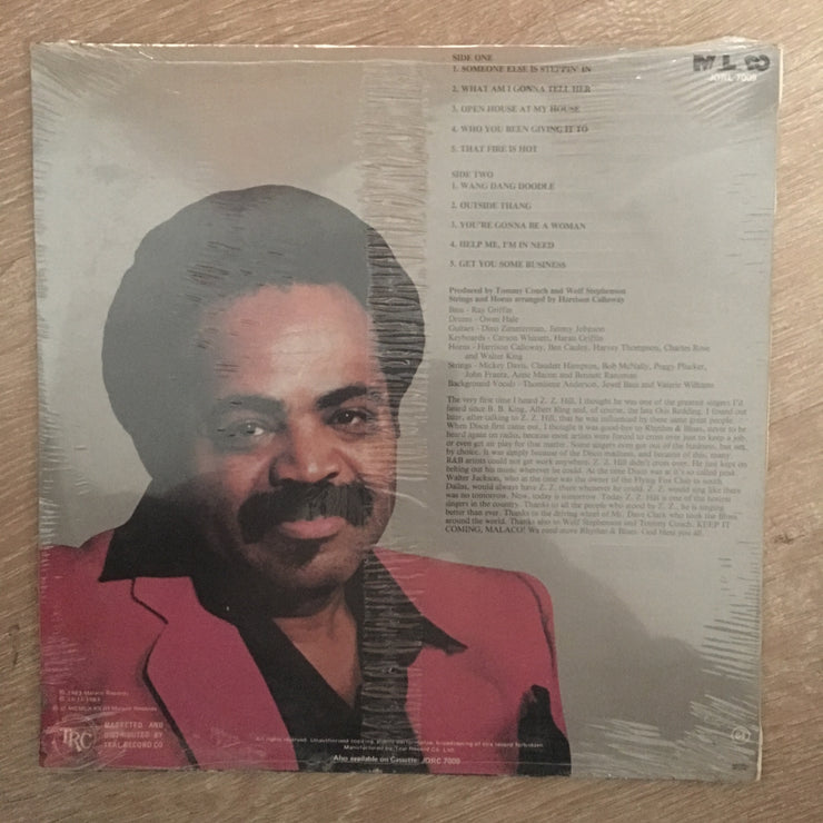 Z.Z. Hill ‎– The Rhythm & The Blues - Vinyl LP - Sealed - C-Plan Audio