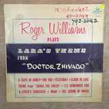 Roger Williams Plays Lara's Theme - Vinyl LP Record - Opened  - Very-Good Quality (VG) - C-Plan Audio
