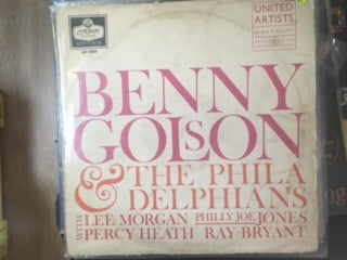 Benny Golson & The Philadelphians ‎– Benny Golson & The Philadelphians - Vinyl LP - Opened  - Very-Good+ Quality (VG+) - C-Plan Audio