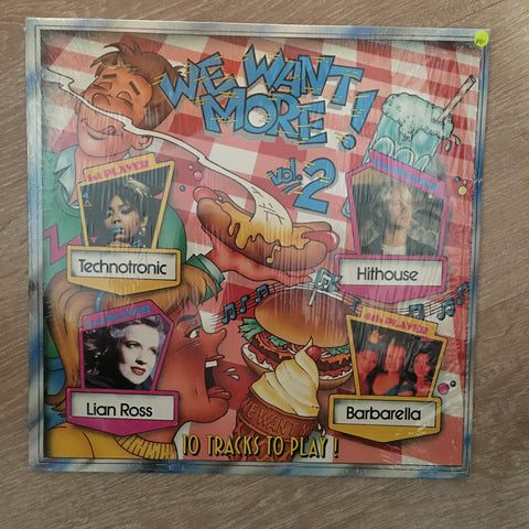 We Want More - Vol 2 - Vinyl LP Record - Opened  - Very-Good Quality (VG) - C-Plan Audio