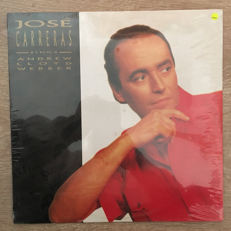 José Carreras ‎– Sings Andrew Lloyd Webber - Vinyl LP - Sealed - C-Plan Audio