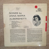 Anna Maria Alberghetti ‎– Songs By Anna Maria Alberghetti -  Vinyl LP Record - Opened  - Very-Good+ Quality (VG+) - C-Plan Audio