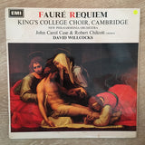 Fauré - Choir Of King's College / David Willcocks / John Carol Case / Robert Chilcott / John Wells / New Philharmonia Orchestra ‎– Requiem & Pavane - Vinyl LP Record  - Opened  - Very-Good+ Quality (VG+) - C-Plan Audio