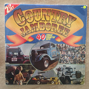 Country Jamboree - 40 Great Country Hits - Double Vinyl LP Record - Opened  - Good Quality (G) - C-Plan Audio