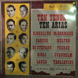 Ten Tenors Ten Arias - Vinyl LP Record - Opened  - Very-Good Quality (VG) - C-Plan Audio