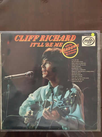 Cliff Richard  (with The Shadows featuring Norrie Paramor And His Orchestra) - It'll Be Me  - Vinyl LP - Opened  - Very-Good+ Quality (VG+) - C-Plan Audio