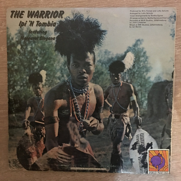 The Warrior - Ipi 'n Tombi  - Vinyl LP Record - Opened  - Good Quality (G) - C-Plan Audio