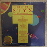 Styx - Best of Styx - Vinyl LP Record - Opened  - Very-Good- Quality (VG-) - C-Plan Audio