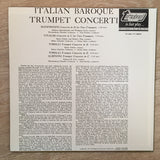 Manfredini, Vivaldi, Torelli, Albinoni ‎– Italian Baroque Trumpet Concerti - Vinyl LP Record - Opened  - Very-Good Quality (VG) - C-Plan Audio