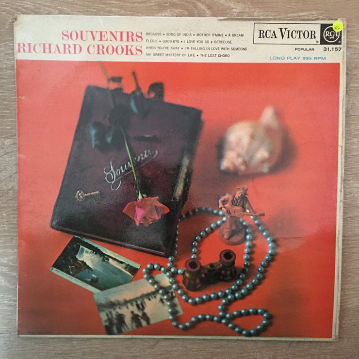 Richard Crooks - Souvenirs - Vinyl  - Vinyl LP Record - Opened  - Very-Good Quality (VG) - C-Plan Audio