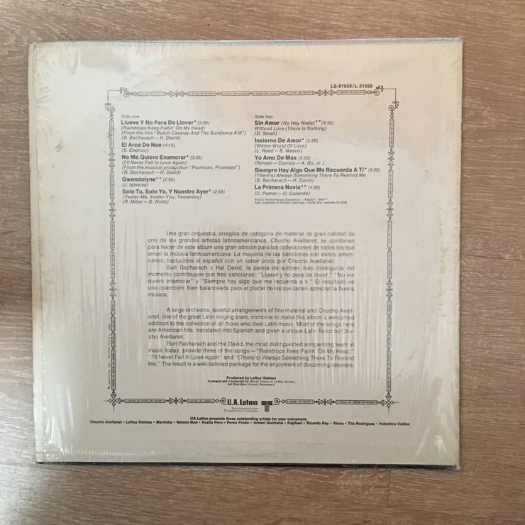 Chucho Avellanet - Yo Amo De Mas - Vinyl LP Record - Opened  - Very-Good Quality (VG) - C-Plan Audio