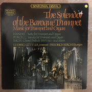 Ludwig Güttler, Friedrich Kircheis ‎– The Splendor Of The Baroque Trumpet (Music For Trumpet And Organ - Vinyl LP Record - Very-Good+ Quality (VG+) - C-Plan Audio