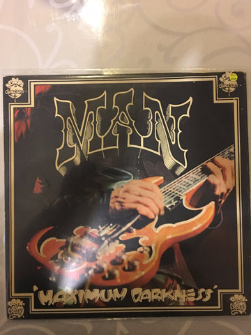 Man - Maximum Darkness - Vinyl LP - Opened  - Very-Good+ Quality (VG+) - C-Plan Audio