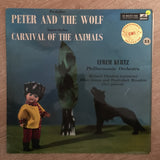 Prokofiev, Saint-Saëns - Efrem Kurtz Conducting The Philharmonia Orchestra ‎– Peter And The Wolf / Carnival Of The Animals - Vinyl LP Record - Opened  - Very-Good+ Quality (VG+) - C-Plan Audio