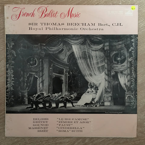 Sir Thomas Beecham, The Royal Philharmonic Orchestra ‎– French Ballet Music - Vinyl LP Record - Opened  - Very-Good+ Quality (VG+) - C-Plan Audio
