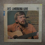 Des Lindberg - Live - Vinyl LP Record - Opened  - Very-Good Quality (VG) - C-Plan Audio