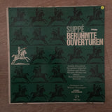 Suppe - Orchester Der Wiener Staatsoper - Walter Goehr ‎– Berühmte Ouvertüren  - Vinyl LP Record - Opened  - Very-Good- Quality (VG-) - C-Plan Audio