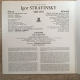 Igor Stravinsky, Basia Retchitzka, Ensemble Vocal Et Instrumental De Lausanne,  Charles Dutoit ‎– Noces, Renard, Ragtime - Vinyl LP Record - Opened  - Very-Good+ Quality (VG+) - C-Plan Audio