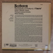Beethoven, Rudolf Firkušný, William Steinberg Conducting The Pittsburgh Symphony Orchestra ‎– Beethoven Piano Concerto No. 5 In E Flat ("Emperor") -  Vinyl LP Record - Very-Good+ Quality (VG+) - C-Plan Audio