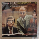 Schumann / Strauss Violin Sonatas / Josef Sivo / Rudolf Buchbinder ‎- Vinyl LP Record - Opened  - Very-Good+ Quality (VG+) - C-Plan Audio