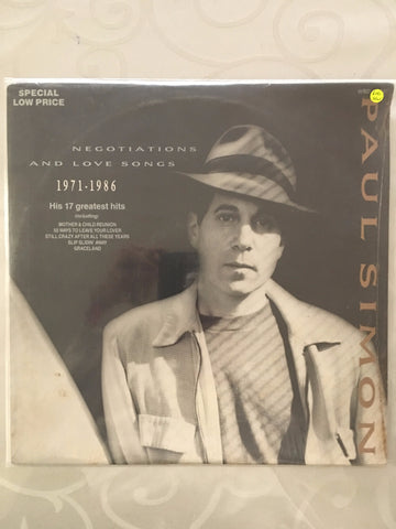 Paul Simon ‎– Negotiations And Love Songs (1971-1986) - Double Vinyl LP - Sealed - C-Plan Audio