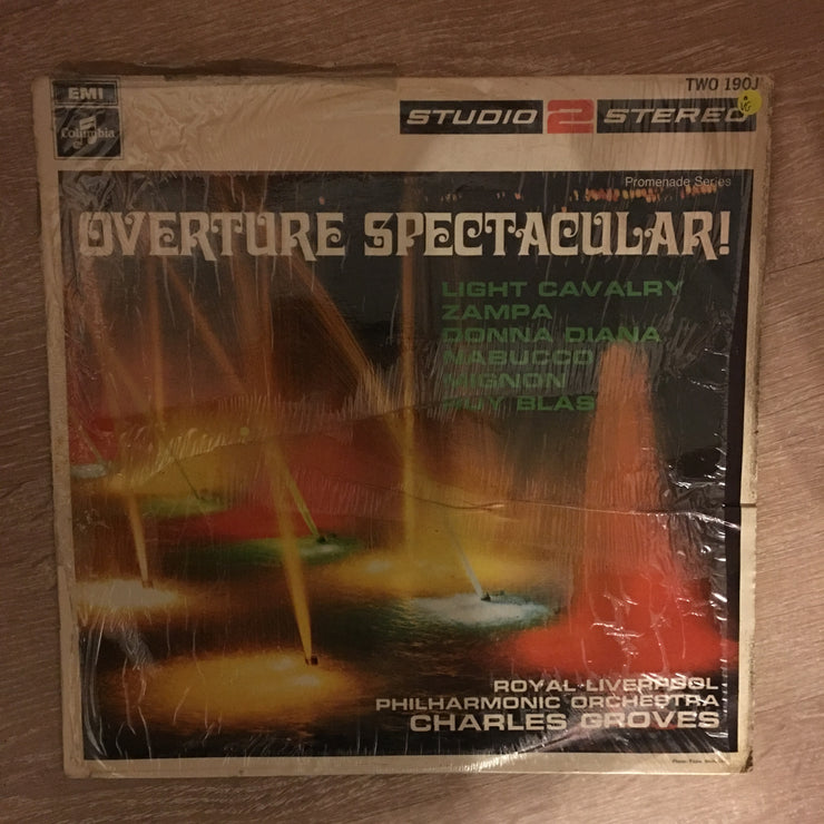 Charles Groves - Overture Spectacular - Vinyl LP Record - Opened  - Very-Good Quality (VG) - C-Plan Audio
