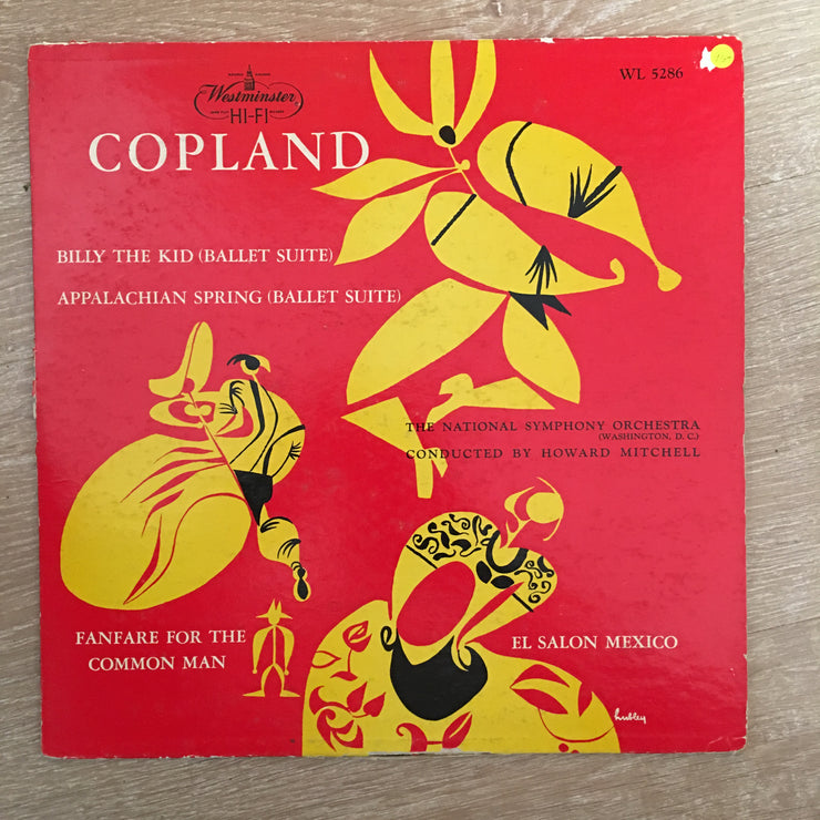Aaron Copland ‎– Appalachian Spring (Ballet Suite) Billy The Kid (Ballet Suite) - Vinyl Record - Opened  - Very-Good+ Quality (VG+) - C-Plan Audio