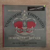 Beethoven - Vladimir Horowitz, Fritz Reiner, RCA Victor Symphony Orchestra ‎– "Emperor" Concerto No. 5, In E-Flat, Op. 73 - Vinyl LP Record - Opened  - Very-Good+ Quality (VG+) - C-Plan Audio