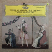 Mozart / Reinecke - Karlheinz Zöller • Nicanor Zabaleta • Berliner Philharmoniker • Ernst Märzendorfer ‎– Konzert Für Flöte Und Harfe • Konzert Für Harfe - Vinyl LP Record - Opened  - Very-Good+ Quality (VG+) - C-Plan Audio