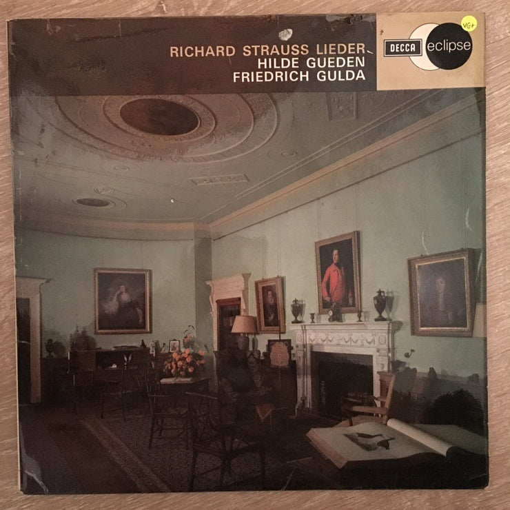 Richard Strauss, Hilde Gueden, Friedrich Gulda ‎– Richard Strauss Lieder - Vinyl LP Record - Opened  - Very-Good+ Quality (VG+) - C-Plan Audio