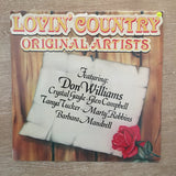 Various - Lovin' Country Original Artists - Vinyl LP Record - Opened  - Very-Good- Quality (VG-) - C-Plan Audio